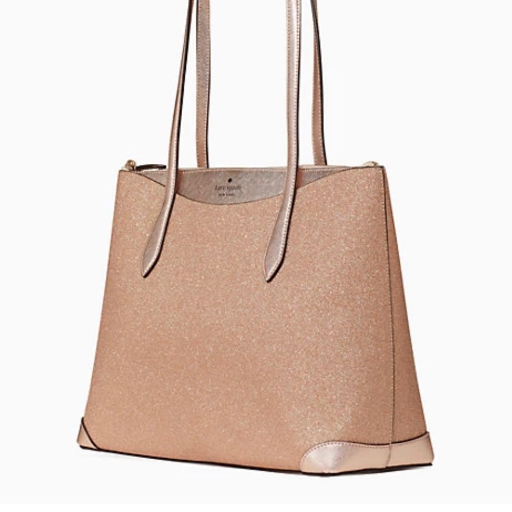 Kate Spade Shimmy Glitter Tote - Picture 10 of 12